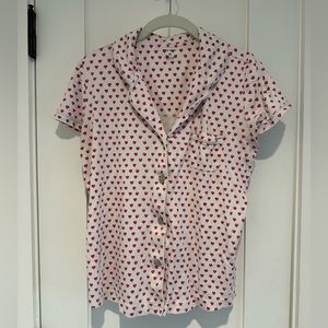 Roberta Roller Rabbjt Pink heart pjs